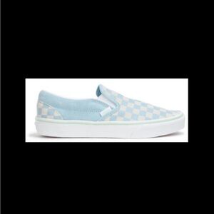 VANS- Blue and White Checkered. NEW IN BOX